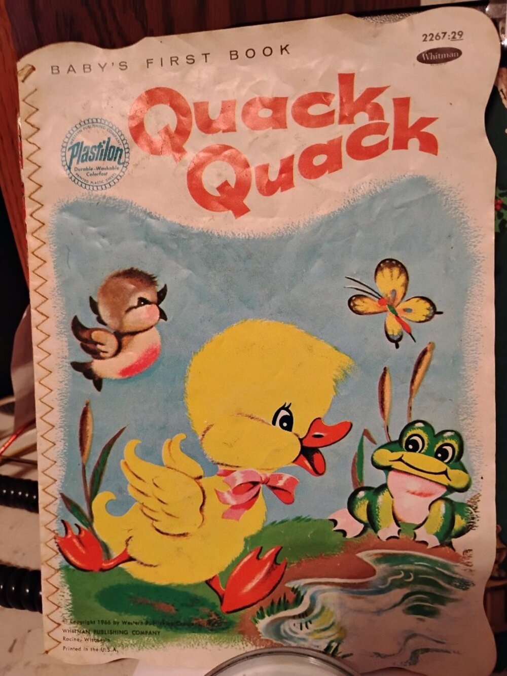 Whitman Baby's First Book Quack Quack